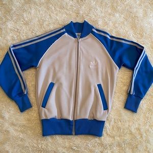 Adidas • 1980's Trefoil Track Jacket